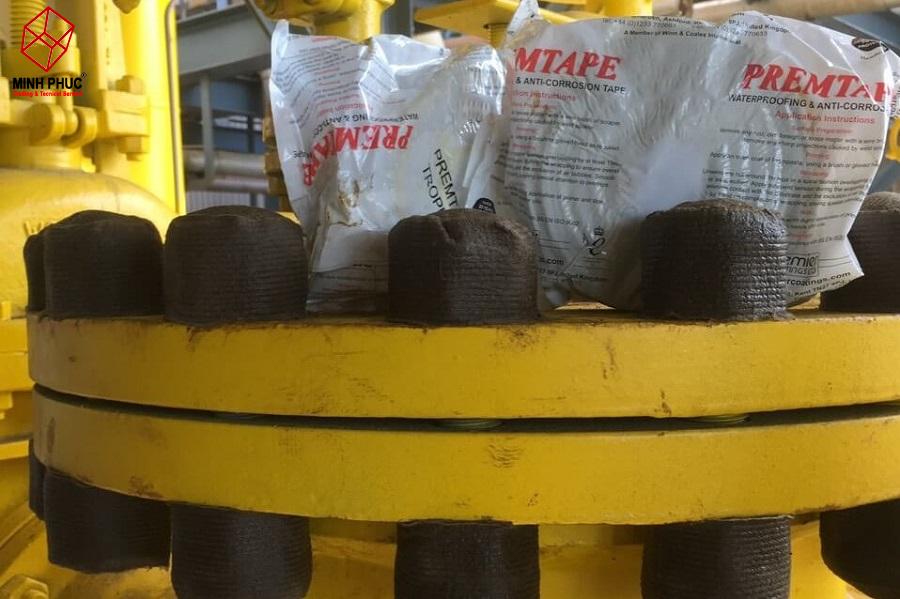 Prempaste Anchor bolts of acid tank base